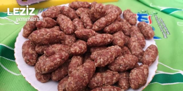 Bulgurlu Etli Satır Köftesi