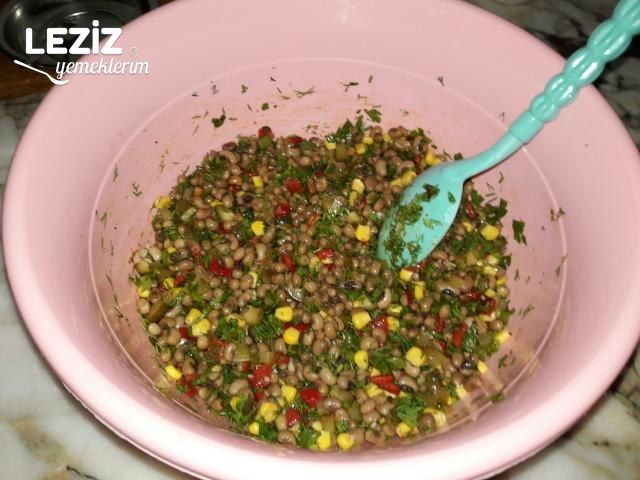 Soya Fasulyesi Salatası