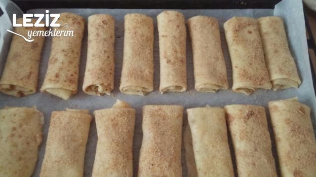 Kıymalı Cevizli Kaşarlı Krep Sarma