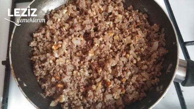 Kıymalı Cevizli Kaşarlı Krep Sarma