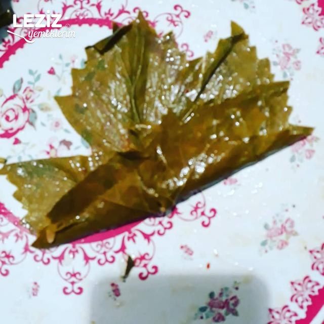 Zeytinyağlı Yaprak Sarması (Fotoğraflı Anlatım)