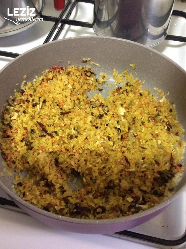 Kurutulmuş Sebzeli Bulgur Pilavı