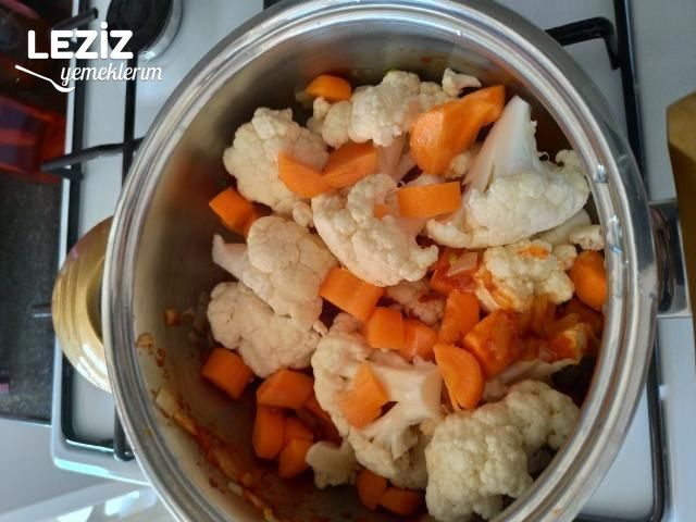 Tencerede Bulgurlu Karnabahar