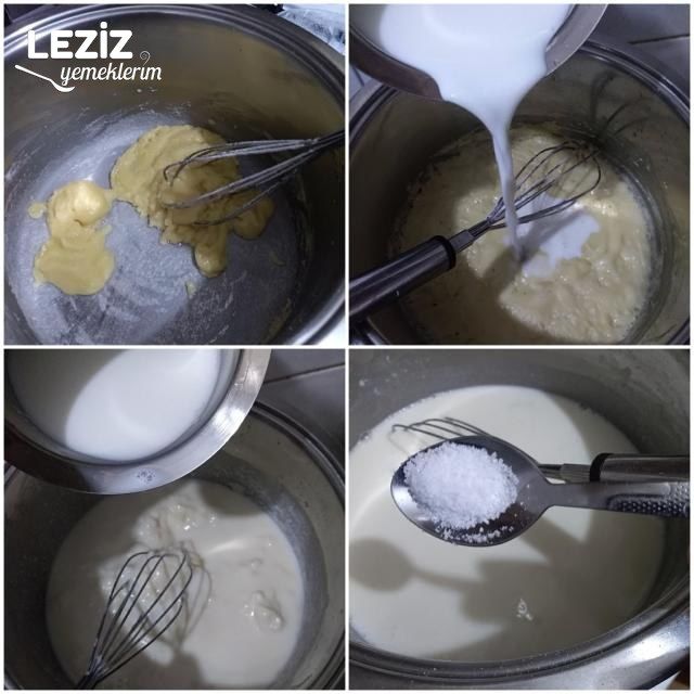 Beşamel Soslu Ispanak Yemeği