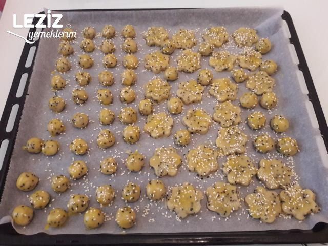 Pastane Usulü Nefis Tuzlu Kurabiye