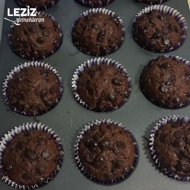 Damla Çikolatalı Muffin Yapımı