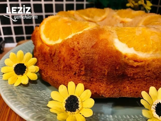 Portakallı Kek Tarifi (Tam Ölçü)