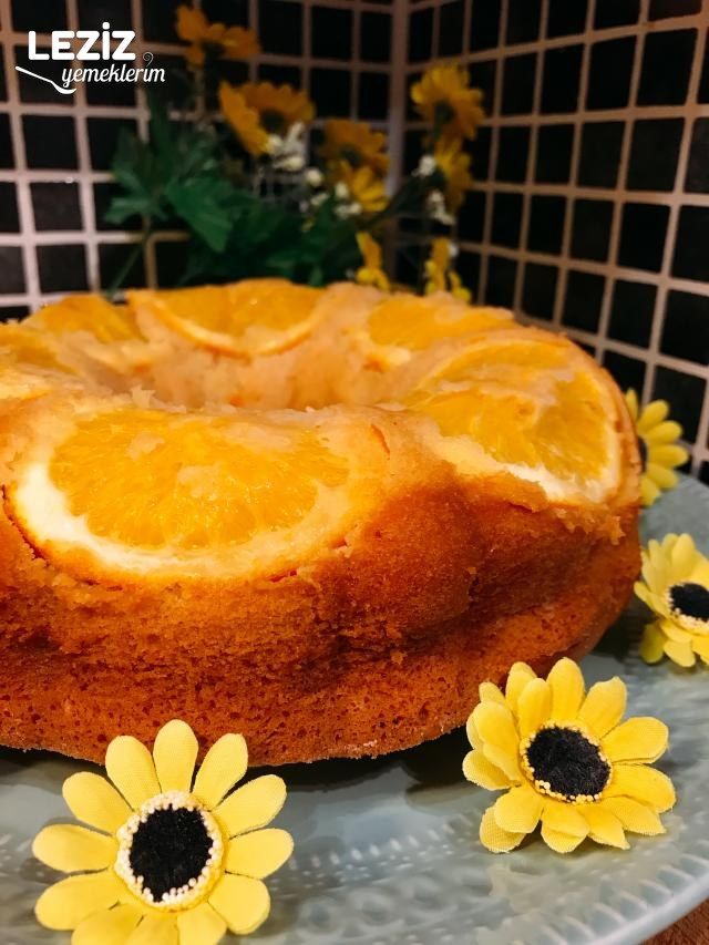 Portakallı Kek Tarifi (Tam Ölçü)