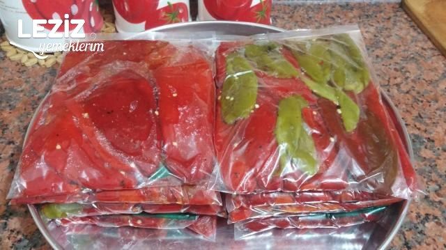 Dondurucuya Közlenmiş Biber Konulması