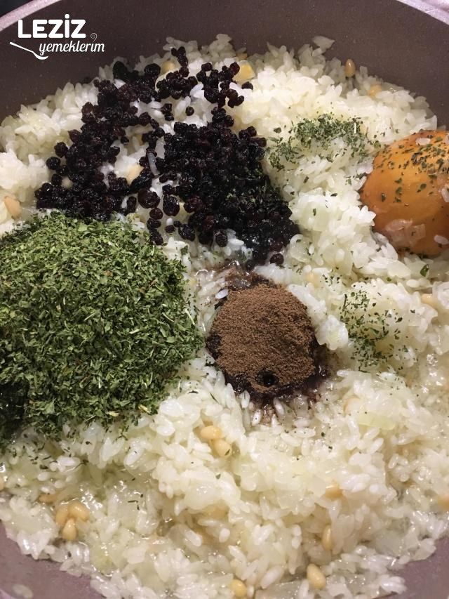 Zeytinyağlı Beyaz Lahana Dolması