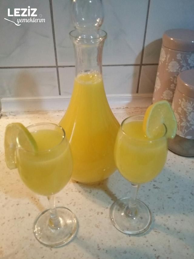 Limonata Tarifi (1 Limon Ve 1 Portakaldan 3 Litre Limonata)