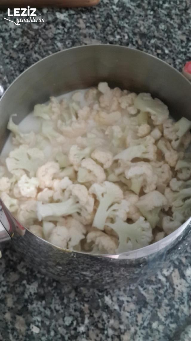 Mantı Tadında Karnabahar Kızartması