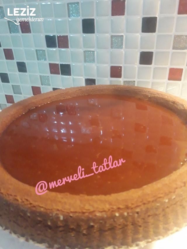 Karamelli Çikolatalı Tart Pasta (Şahane Lezzet)