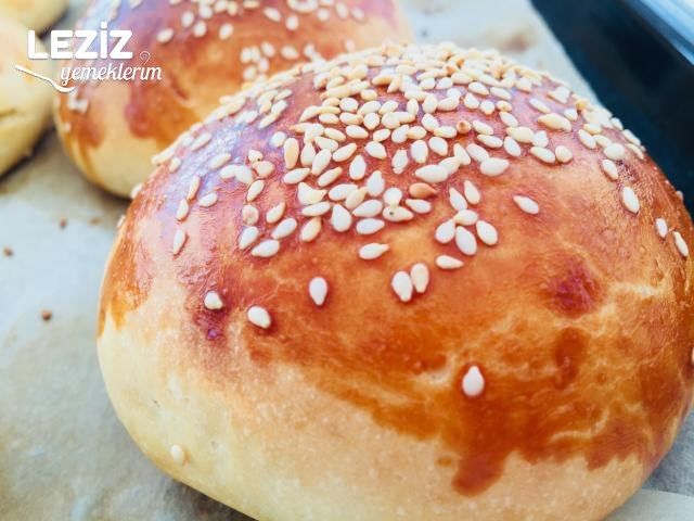 Hamburger Ekmeği (Ev Yapımı)