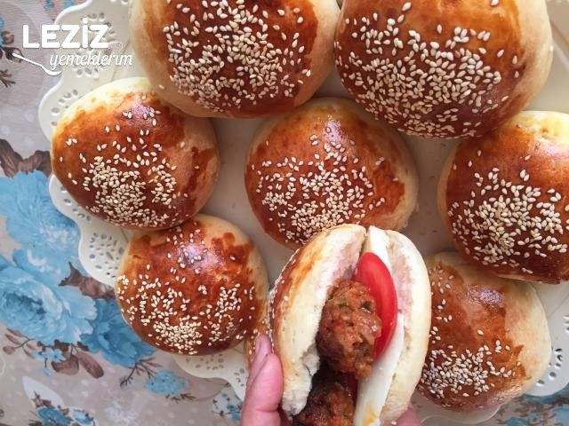 Hamburger Ekmeği (Ev Yapımı)