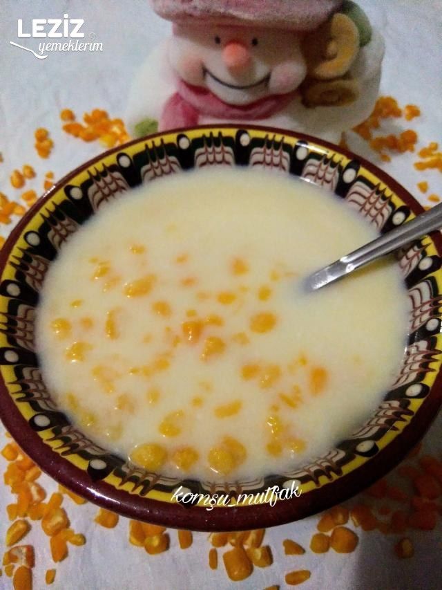 Ayranlı Mısır Çorbası