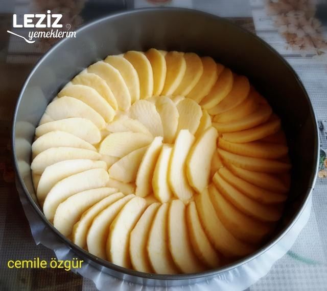 Mükemmel Elmalı Kek Leziz Yemeklerim