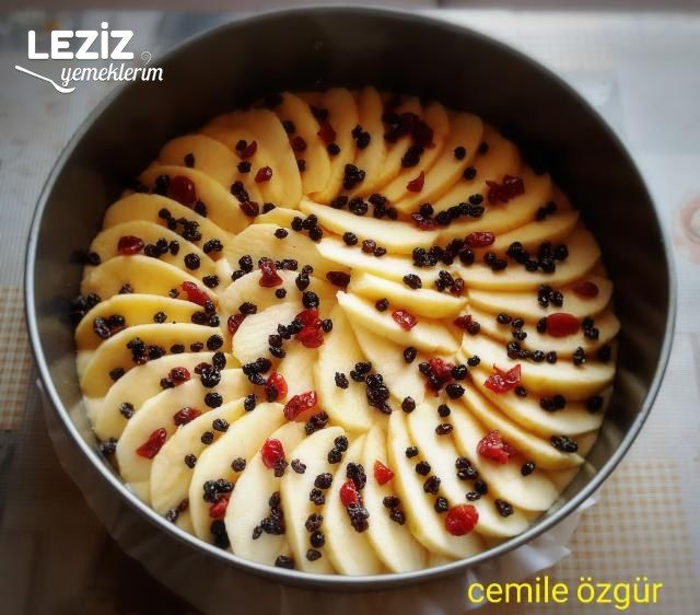 Mükemmel Elmalı Kek Leziz Yemeklerim