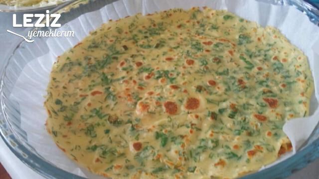 Sebzeli Peynirli Krep Pasta