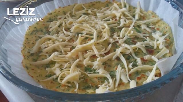 Sebzeli Peynirli Krep Pasta