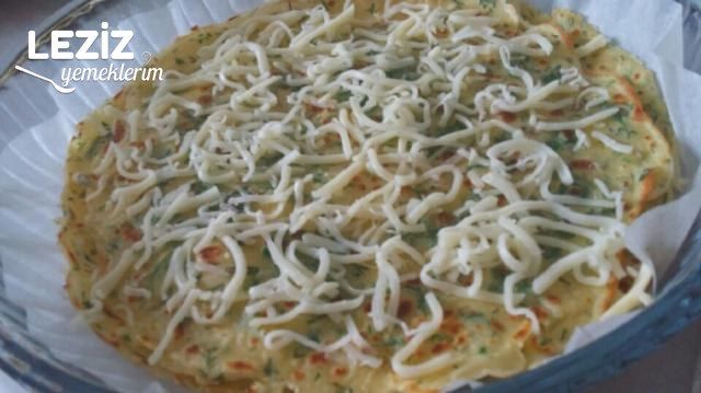Sebzeli Peynirli Krep Pasta