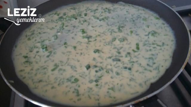 Sebzeli Peynirli Krep Pasta