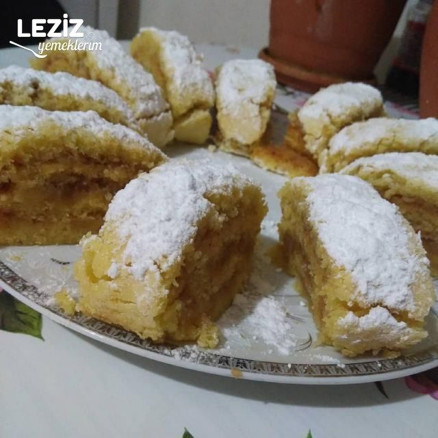 Elmalı Rulo Kek Tarifi Leziz Yemeklerim