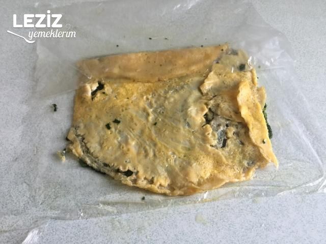 Yumurtalı Ispanak Rulo