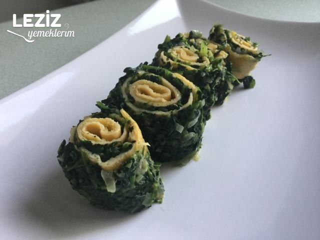 Yumurtalı Ispanak Rulo