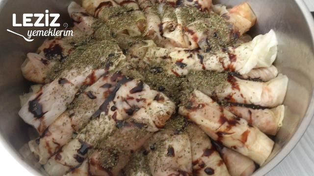 Nar Ekşili Lahana Sarması, Kuru Biber Dolması