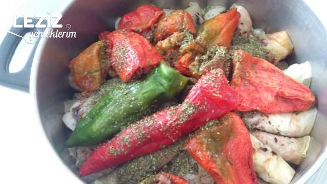 Nar Ekşili Lahana Sarması, Kuru Biber Dolması