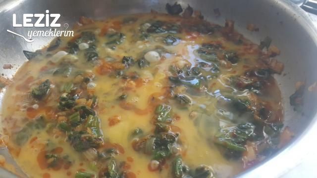 Ispanaklı Yumurta Tarifi