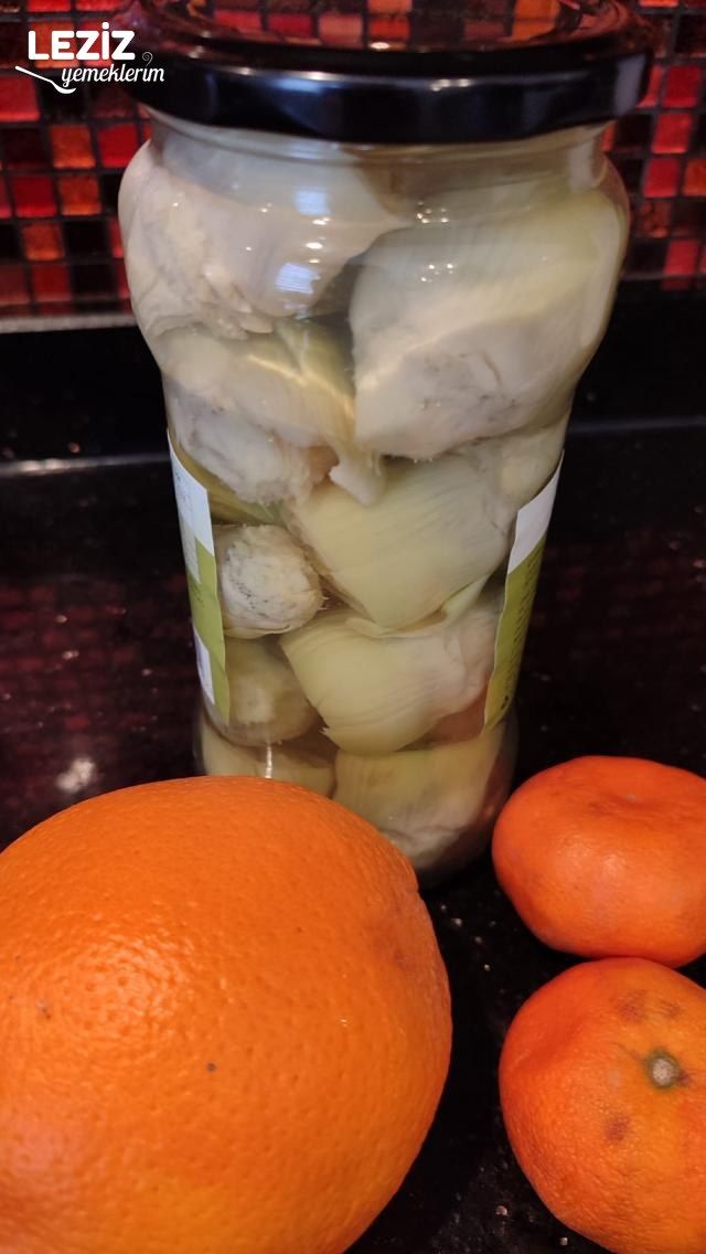 Narenciye Soslu Bebek Enginar