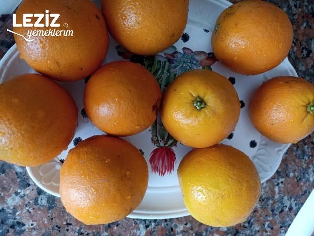 Taneli Portakal Reçeli