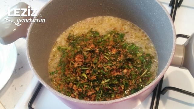 Kuş Ekmeği Otu İle Bulgur Pilavı