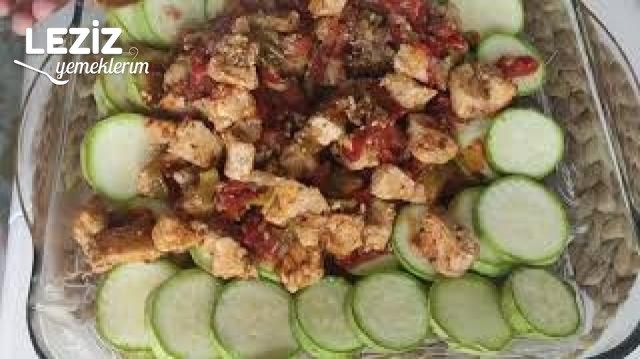 Kabaklı Beşamel Soslu Tavuk