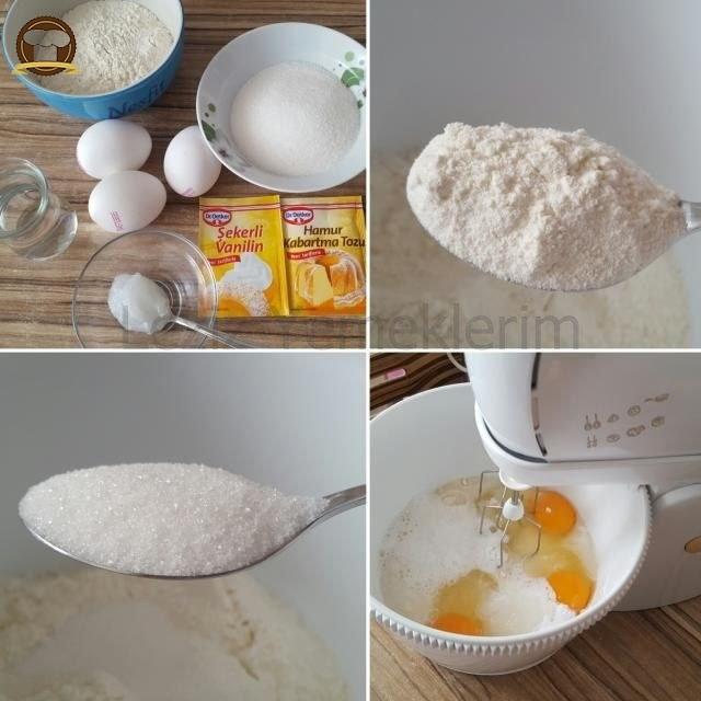 Dünyanın En Kolay Pandispanyası (Püf Noktaları İle)