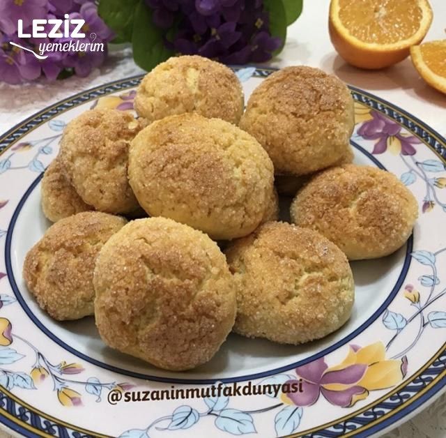 Portakallı Nefis Anne Kurabiyesi