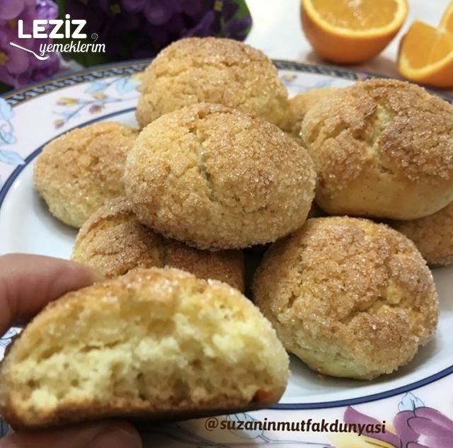 Portakallı Nefis Anne Kurabiyesi