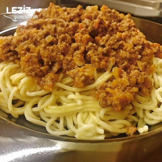 Leziz Bolonez Soslu Makarna Tarifi