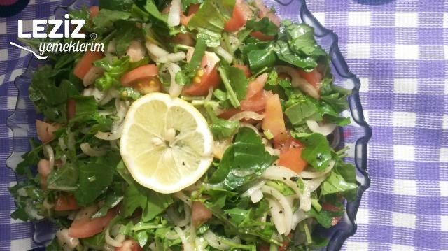 Roka Piyazı (Balık Yanına Enfes Salata)