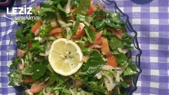 Roka Piyazı (Balık Yanına Enfes Salata)