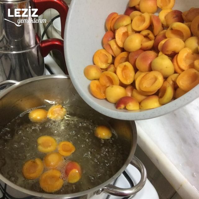 Kayısı Reçeli (Yapım Aşamalı)