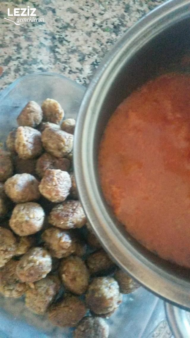 Pirinç Köftesi Yapılışı