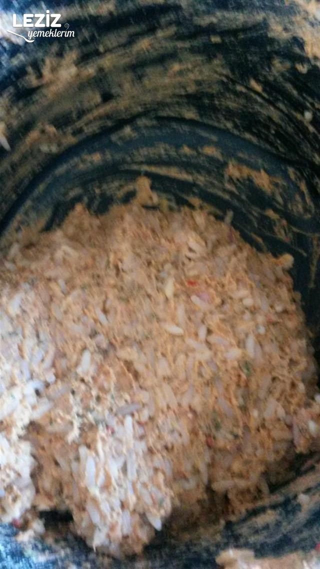 Pirinç Köftesi Yapılışı