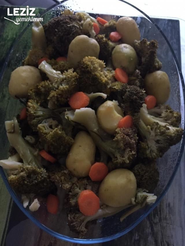 Fırında Başamel Soslu Brokoli