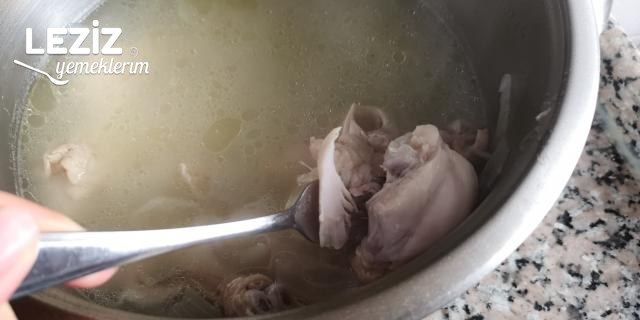 Tavuk Suyuna Tel Şehriye Çorbası Leziz Yemeklerim