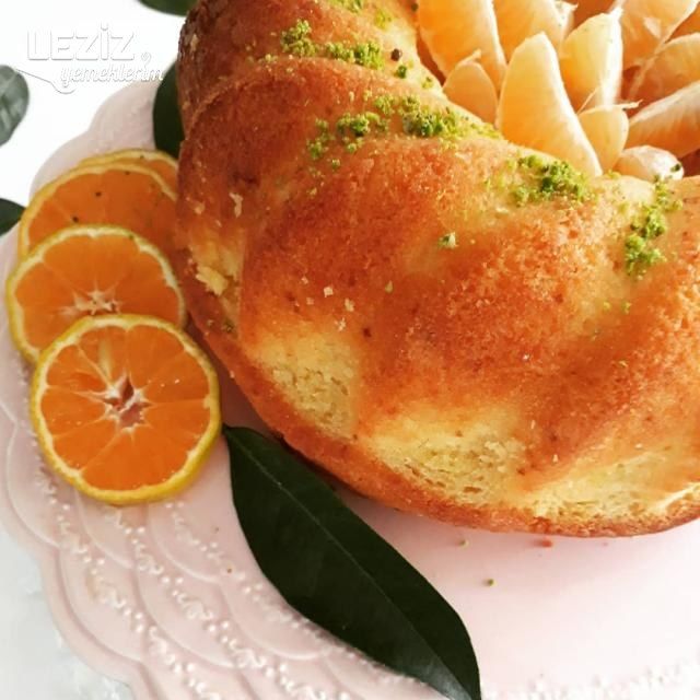 Mandalinalı Kek Tarifi Leziz Yemeklerim