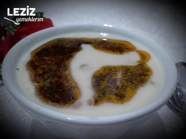 Terbiyeli Mercimekli Erişte Çorbası