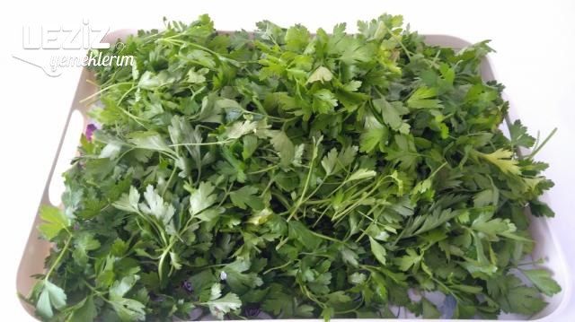 Buzlukta Maydonoz Saklama